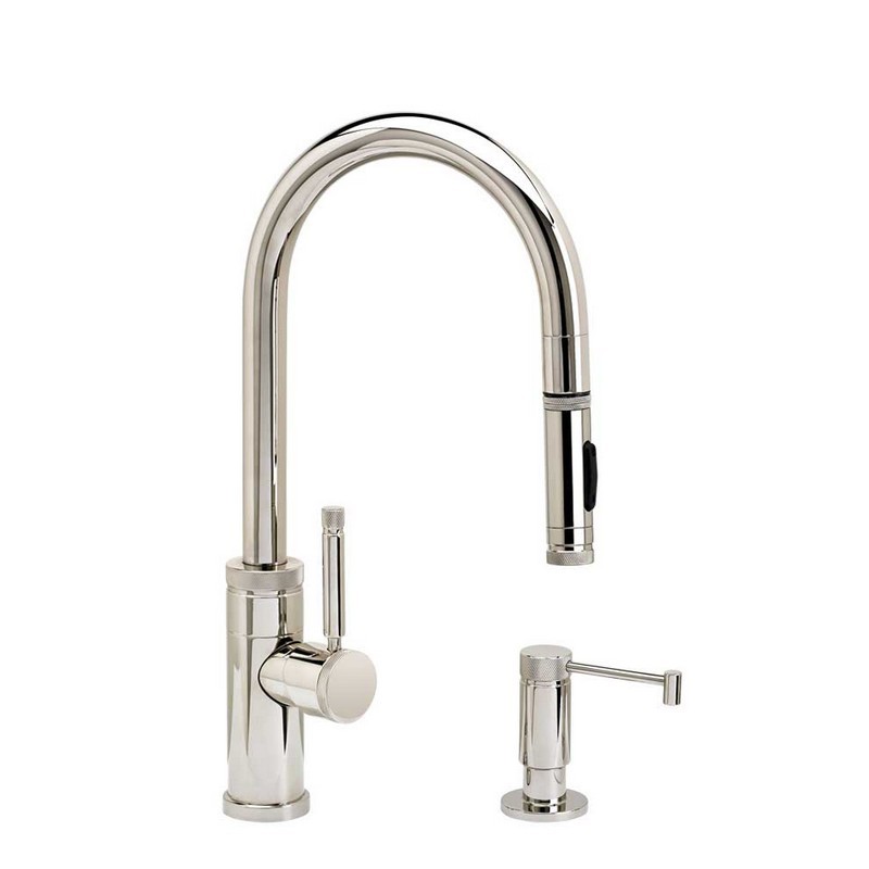 WATERSTONE FAUCETS 9900-2 INDUSTRIAL PREP SIZE PLP PULL-DOWN FAUCET - 2 PIECE SUITE