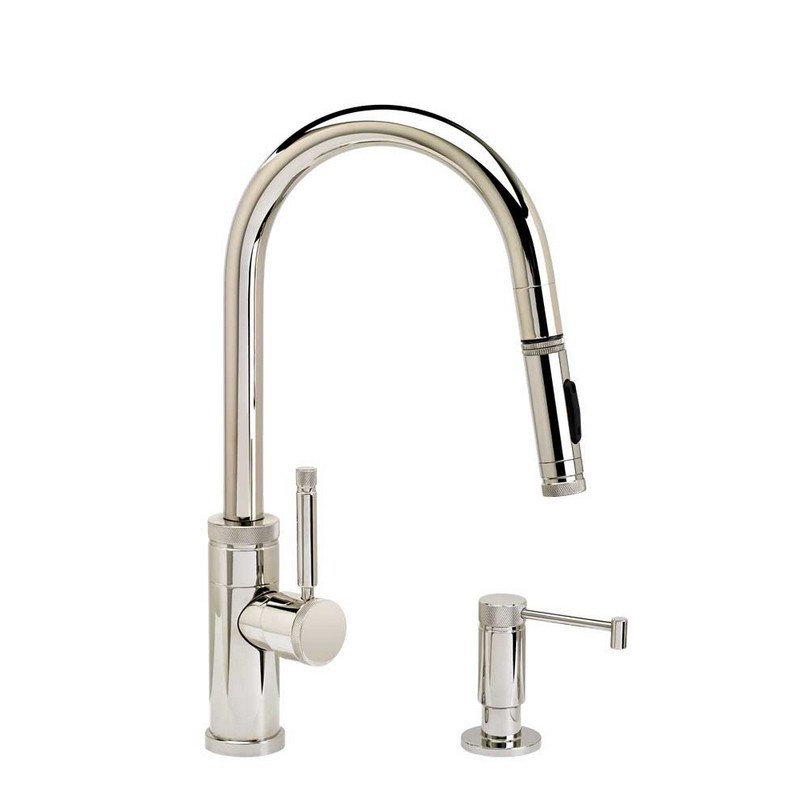 WATERSTONE FAUCETS 9910-2 INDUSTRIAL PREP SIZE PLP PULL-DOWN FAUCET - 2 PIECE SUITE