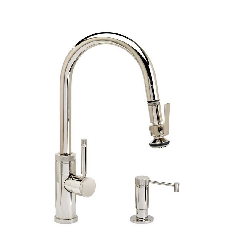 WATERSTONE FAUCETS 9940-2 INDUSTRIAL PREP SIZE PLP PULL-DOWN FAUCET - 2 PIECE SUITE