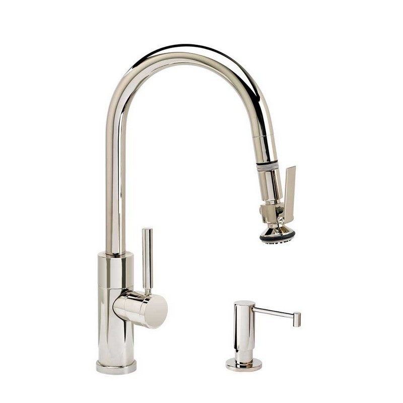WATERSTONE FAUCETS 9990-2 MODERN PREP SIZE PLP PULL-DOWN FAUCET - 2 PIECE SUITE