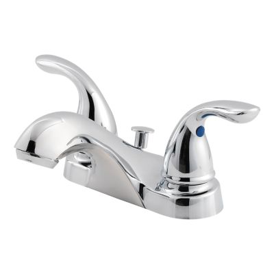 PFISTER LG143-610 PFIRST SERIES 3 1/2 INCH DECK MOUNT TWO LEVER HANDLE CENTERSET BATHROOM FAUCET