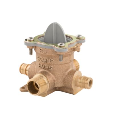 PFISTER JV8-410P 0X8 SERIES TUB AND SHOWER ROUGH-IN VALVE - 1/2 INCH COLD EXPANSION PEX INLETS