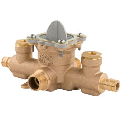 PFISTER JV8-440P 0X8 SERIES TUB AND SHOWER ROUGH-IN VALVE WITH INTEGRAL STOPS AND TEST PLUG