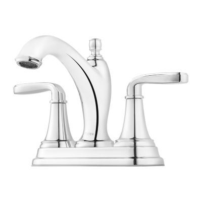 PFISTER LG48-MG0 NORTHCOTT 5 1/2 INCH DECK MOUNT TWO LEVER HANDLE CENTERSET BATHROOM FAUCET