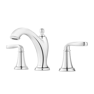 PFISTER LG49-MG0 NORTHCOTT 5 5/8 INCH DECK MOUNT TWO LEVER HANDLE WIDESPREAD BATHROOM FAUCET