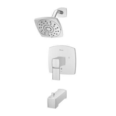 PFISTER LG89-8DA DECKARD WALL MOUNT TUB AND SHOWER TRIM WITH BLADE HANDLE