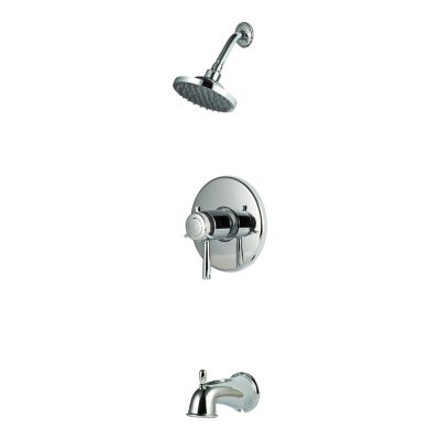 PFISTER LG89-8TU THERMOSTATIC WALL MOUNT TUB AND SHOWER TRIM WITH LEVER HANDLE