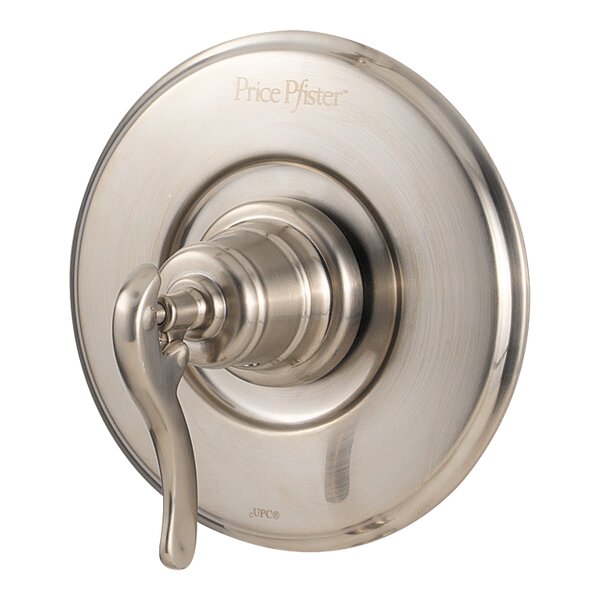 PFISTER R89-1YP ASHFIELD WALL MOUNT SINGLE LEVER HANDLE TUB AND SHOWER VALVE ONLY TRIM