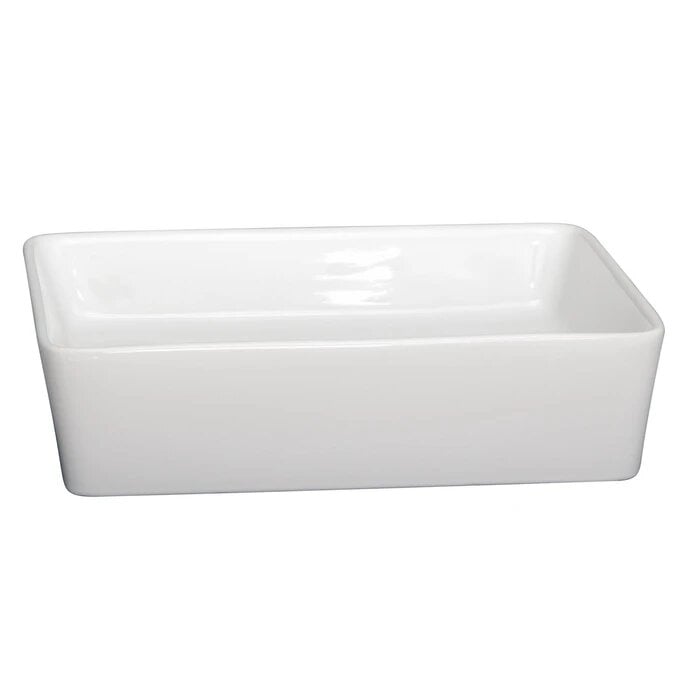 BARCLAY 4-1097 HARMONY 19 3/4 INCH SINGLE BASIN ABOVE COUNTER BATHROOM SINK