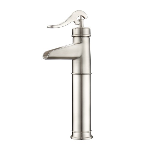 BARCLAY LFV404 THALIA 13 1/4 INCH SINGLE HOLE DECK MOUNT BATHROOM FAUCET WITH LEVER HANDLE