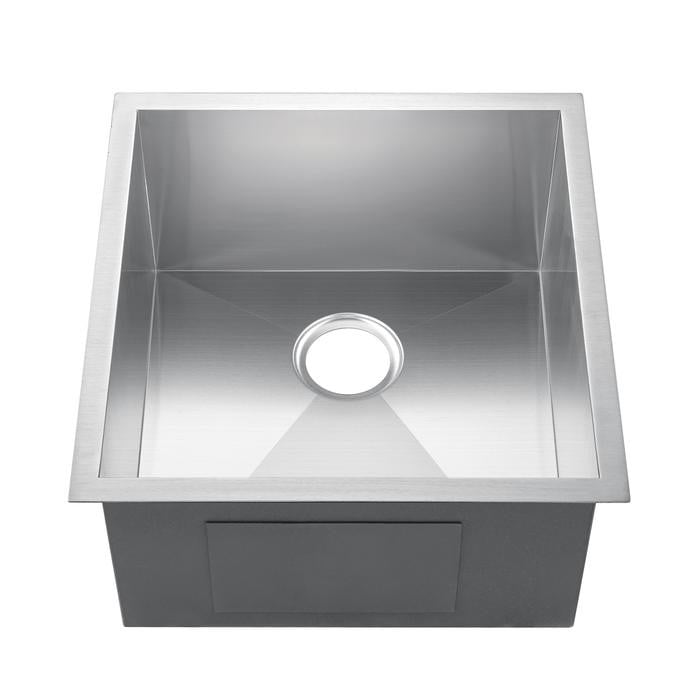 BARCLAY PSSSB2088-SS TELLY 19 INCH SINGLE BOWL UNDERMOUNT PREP SINK - MATTE