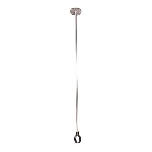 BARCLAY 340-28 28 INCH SHOWER ROD CEILING SUPPORT WITH FLANGE AND EYELOOP