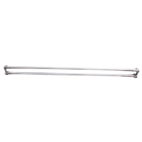 BARCLAY 7100D-60 60 INCH STRAIGHT DOUBLE SHOWER ROD WITH FLANGES