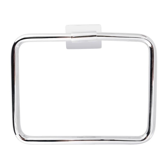 BARCLAY ATR104 NAYLAND 6 3/4 INCH WALL MOUNT SQUARE TOWEL RING