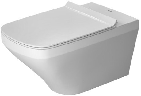 DURAVIT 253709 DURASTYLE 14-5/8 X 24-3/8 INCH TOILET WALL-MOUNTED, WASHDOWN MODEL, BOWL ONLY