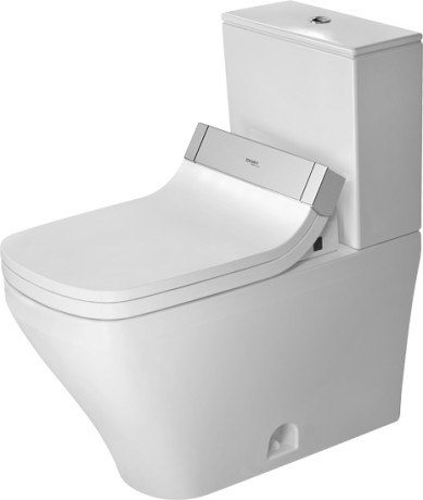 DURAVIT 216051 DURASTYLE 14-1/8 X 27-1/2 INCH ELONGATED TWO-PIECE TOILET, BOWL ONLY