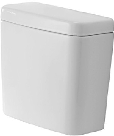 DURAVIT 0927200002 D-CODE 15-3/8 X 6-3/4 INCH CISTERN FOR 011701 TOILET BOWL