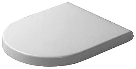 DURAVIT 0063810000 STARCK 3 TOILET SEAT AND COVER WITHOUT SOFTCLOSE