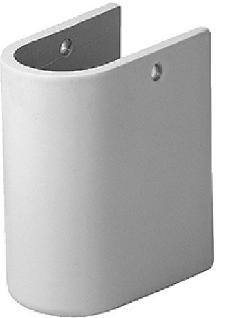 DURAVIT 0865170000 STARCK 3 6-1/2 X 9-1/2 INCH SIPHON COVER FOR WASHBASIN 030050 AND 030160 AND HANDRINSE BASIN 075045