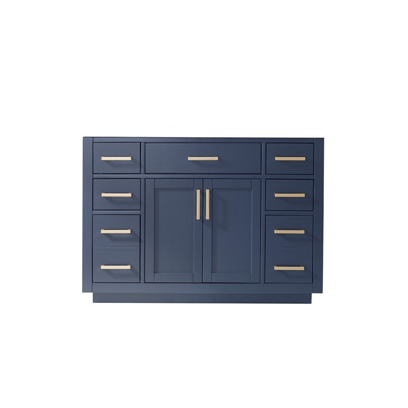 ALTAIR 531048-CAB-NM IVY 48 INCH SINGLE SINK BATHROOM VANITY CABINET ONLY WITHOUT COUNTERTOP AND MIRROR