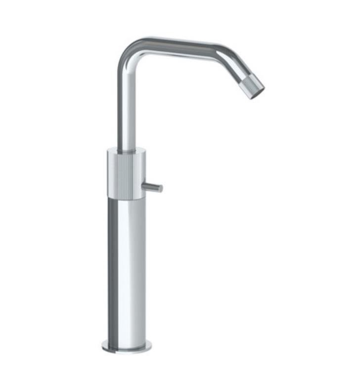 WATERMARK 111-1.101X-SP4 SUTTON 12 3/8 INCH SINGLE HOLE DECK MOUNT BATHROOM FAUCET WITH LEVER HANDLE