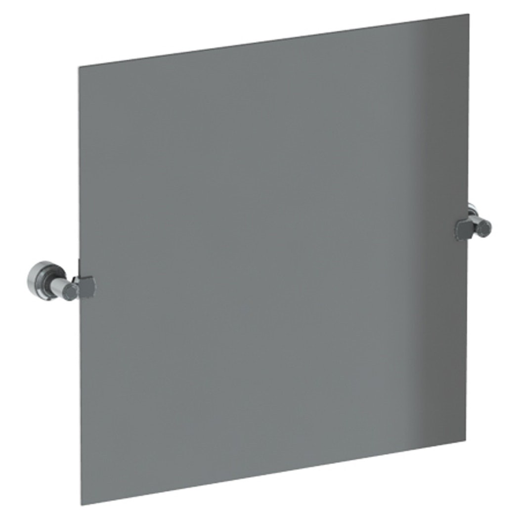 WATERMARK 29-0.9D TRANSITIONAL 24 INCH FRAMELESS WALL MOUNT SQUARE SWIVEL BATHROOM MIRROR