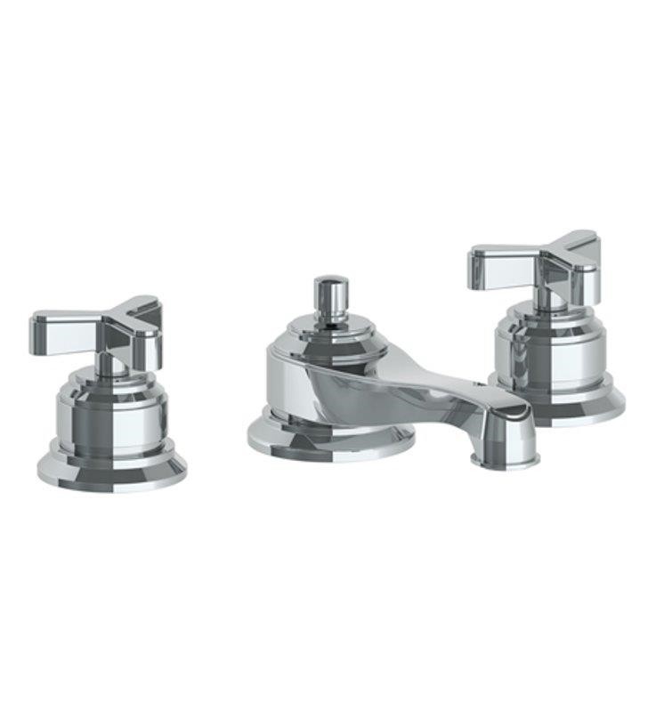 WATERMARK 29-2 TRANSITIONAL 3 INCH THREE HOLES DECK MOUNT BATHROOM FAUCET