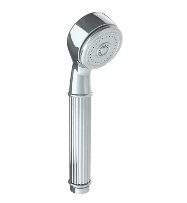 WATERMARK SH-S1000A1 7 1/4 INCH 1.75 GPM MULTI-FUNCTION RIBBED BEADED FACE HANDSHOWER
