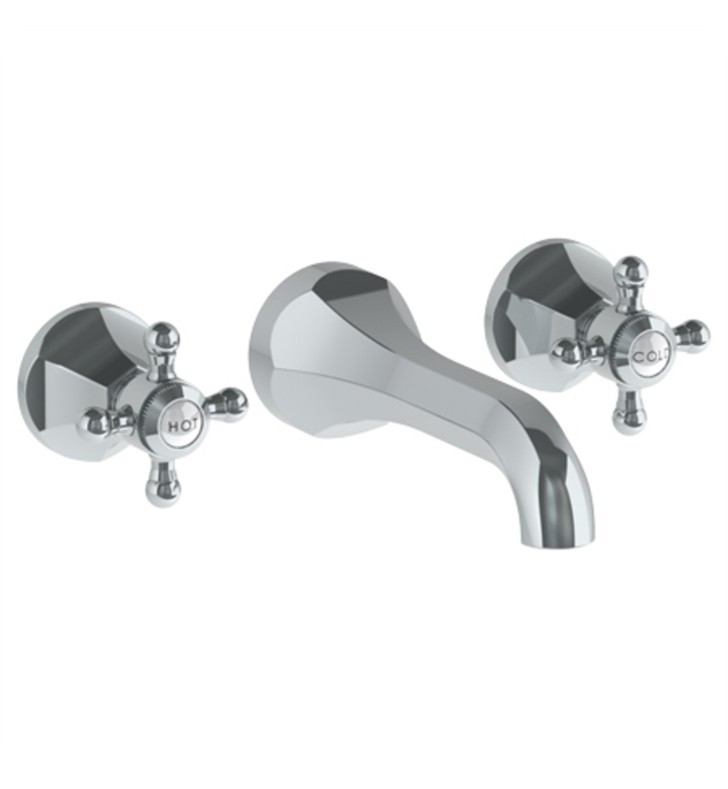 WATERMARK 312-5 GRAMERCY 7 3/8 INCH TWO HANDLE WALL MOUNT TUB FILLER
