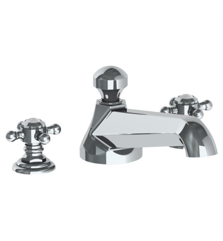 WATERMARK 312-8 GRAMERCY 10 5/8 INCH TWO HANDLE DECK MOUNT WIDESPREAD ROMAN TUB FAUCET