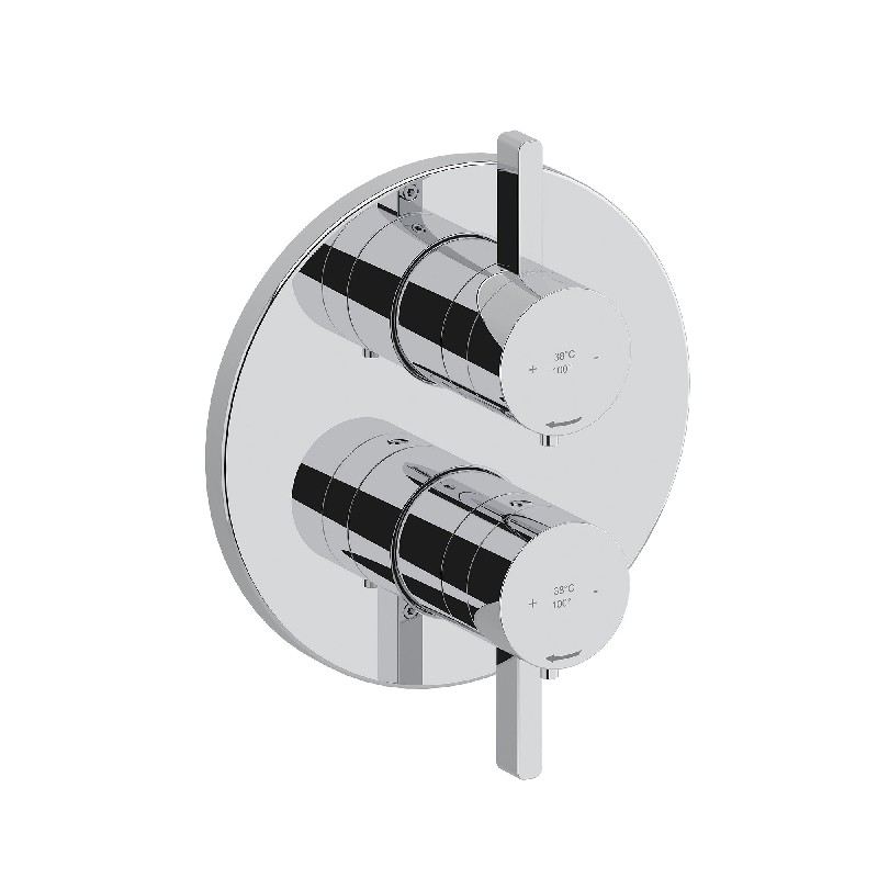 RIOBEL PXTM83C PARADOX 3/4 INCH THERMOSTATIC AND PRESSURE BALANCE TRIM WITH MULTI-FUNCTION SYSTEM - CHROME