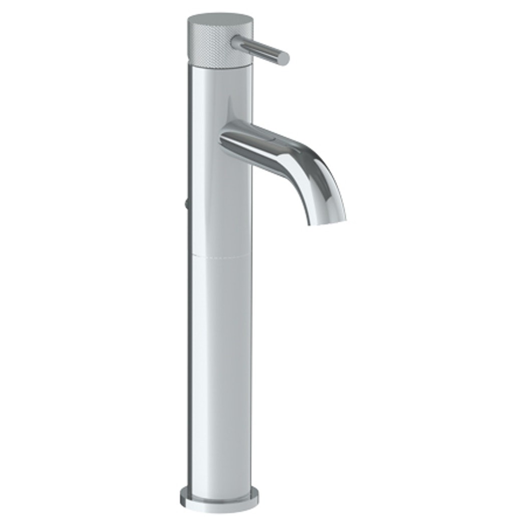 WATERMARK 25-1.15X URBANE 13 1/2 INCH SINGLE HOLE DECK MOUNT EXTENDED MONOBLOCK BATHROOM FAUCET WITH LEVER HANDLE