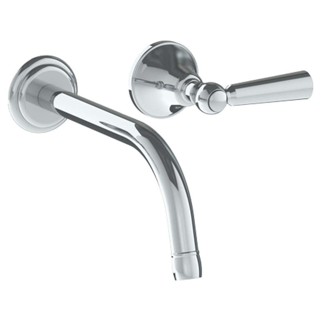 WATERMARK 313-1.2M YORK TWO HOLES WALL MOUNT BATHROOM FAUCET WITH 8 3/8 INCH SPOUT REACH