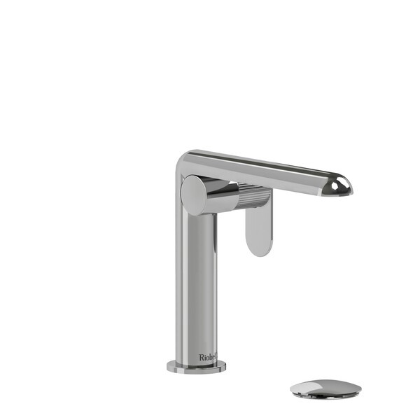 RIOBEL CIS01LN CICLO 7 5/8 INCH DECK MOUNT BATHROOM FAUCET WITH LINED LEVER HANDLE