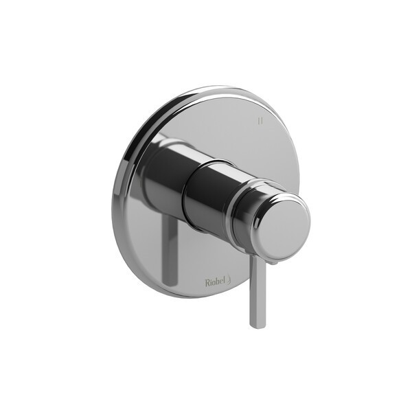 RIOBEL TMMRD45J MOMENTI 1/2 INCH LEVER HANDLE THERMOSTATIC AND PRESSURE BALANCE TRIM WITH FIVE FUNCTIONS