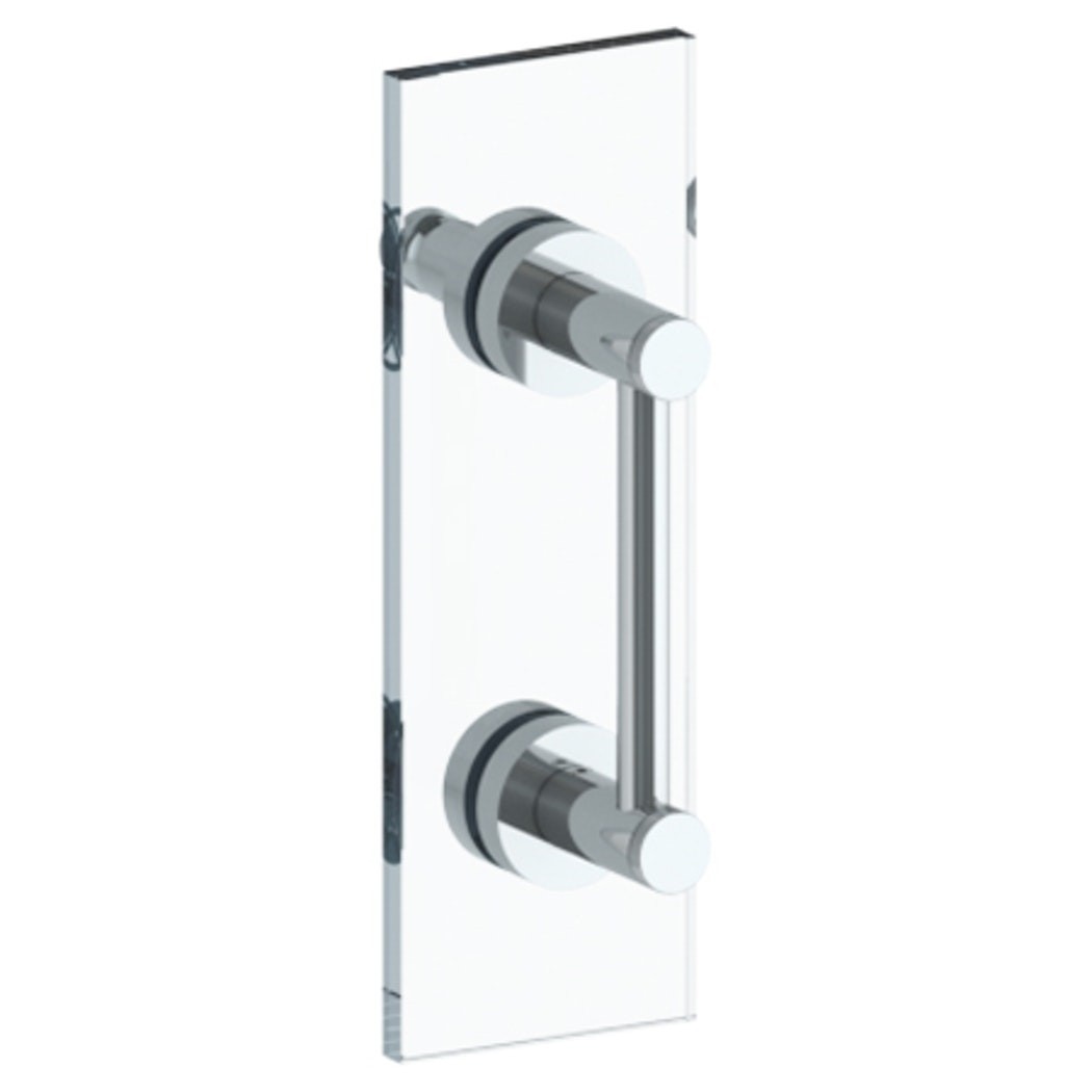 WATERMARK 111-0.1-18SDP SUTTON 18 INCH GLASS MOUNT SHOWER DOOR PULL WITH KNOB AND HOOK