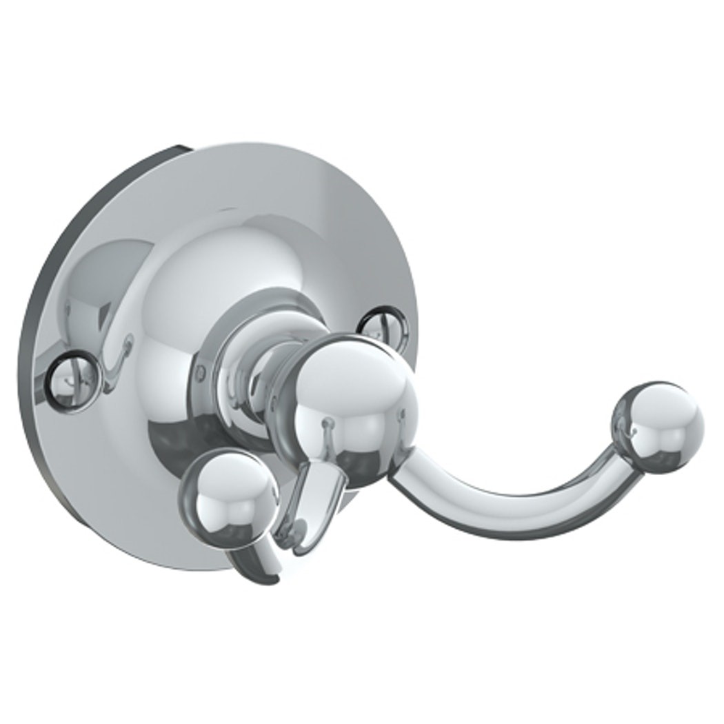 WATERMARK 321-0.5 STRATFORD 2 7/8 INCH WALL MOUNT DOUBLE ROBE HOOK