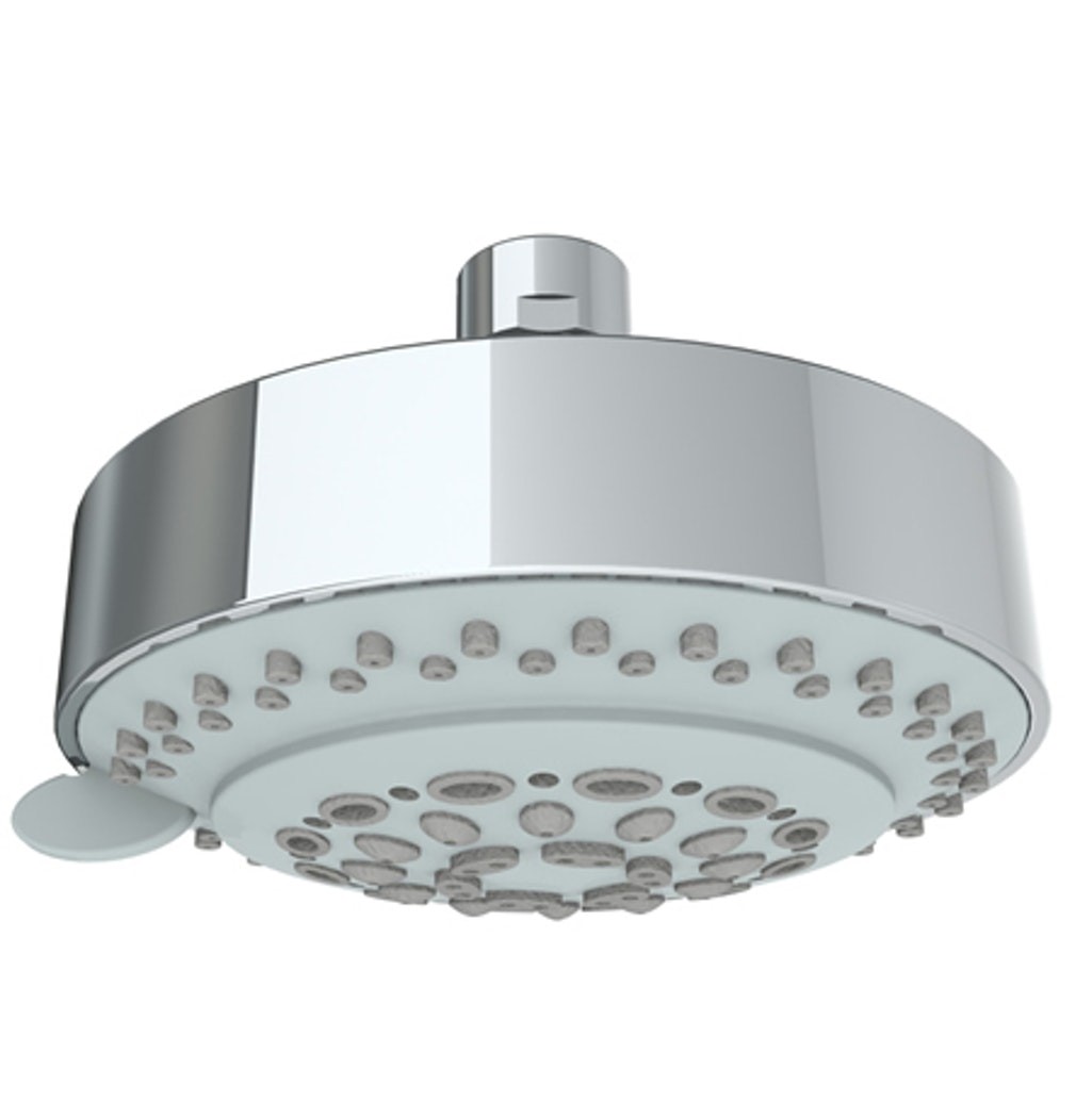 WATERMARK SH-F4 4 5/8 INCH CEILING MOUNT MULTI-FUNCTION ANTISCALE ROUND SHOWER HEAD