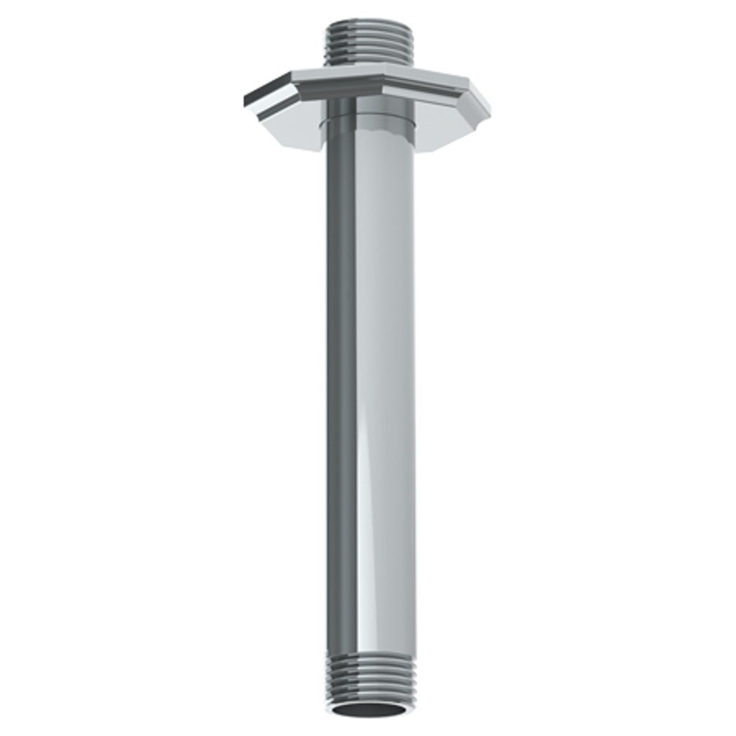 WATERMARK SS-603AFOC 6 INCH CEILING MOUNT SHOWER ARM WITH OCTAGON FLANGE