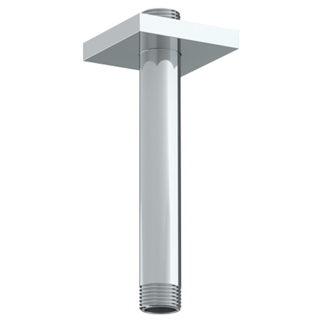 WATERMARK SS-603AFSQ 6 INCH CEILING MOUNT SHOWER ARM WITH SQUARE FLANGE