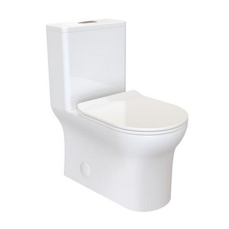 SWISS MADISON SM-1T111 BURDON ONE-PIECE SQUARE TOILET WITH DUAL FLUSH, 0.8/1.28 GPF