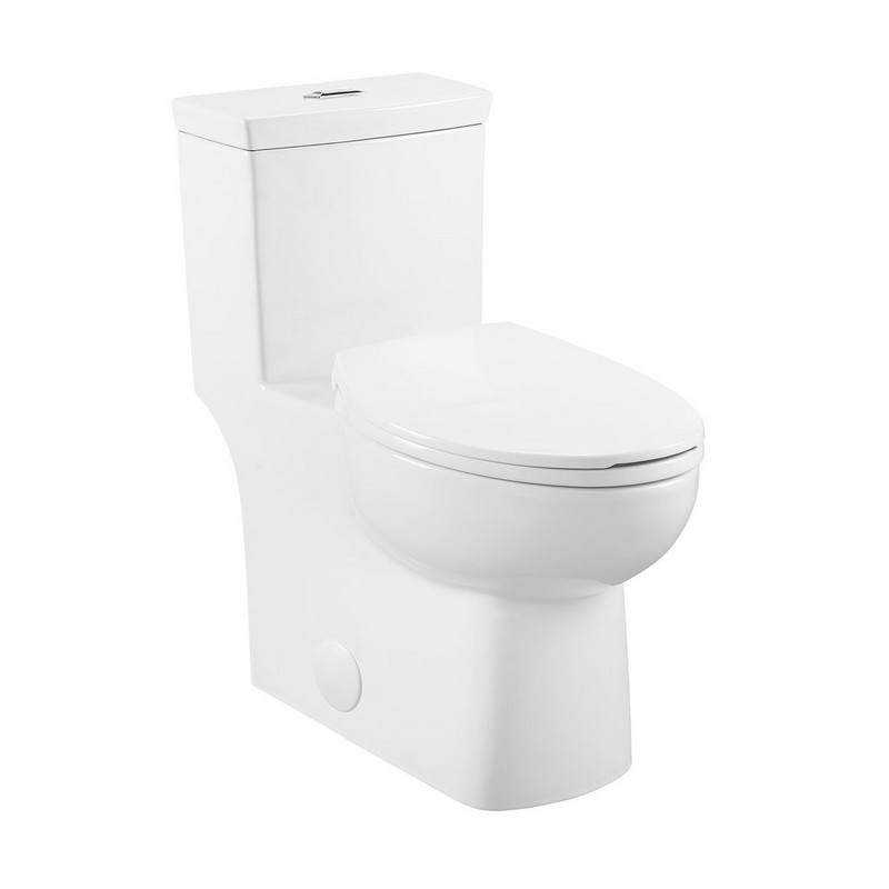 SWISS MADISON SM-1T117 CLASSE ONE-PIECE TOILET WITH DUAL FLUSH, 1.1/1.6 GPF