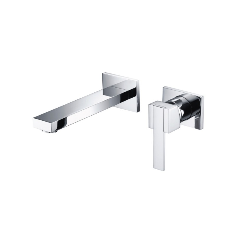 ISENBERG 150.1800CP SERIE 150 SINGLE HANDLE WALL MOUNTED BATHROOM FAUCET IN CHROME