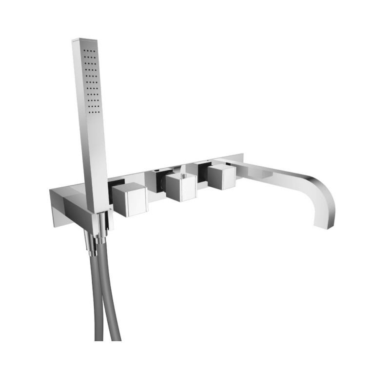 ISENBERG 150.2691TCP TRIM FOR WALL MOUNT TUB FILLER WITH HAND SHOWER - USE WITH TVH.2691