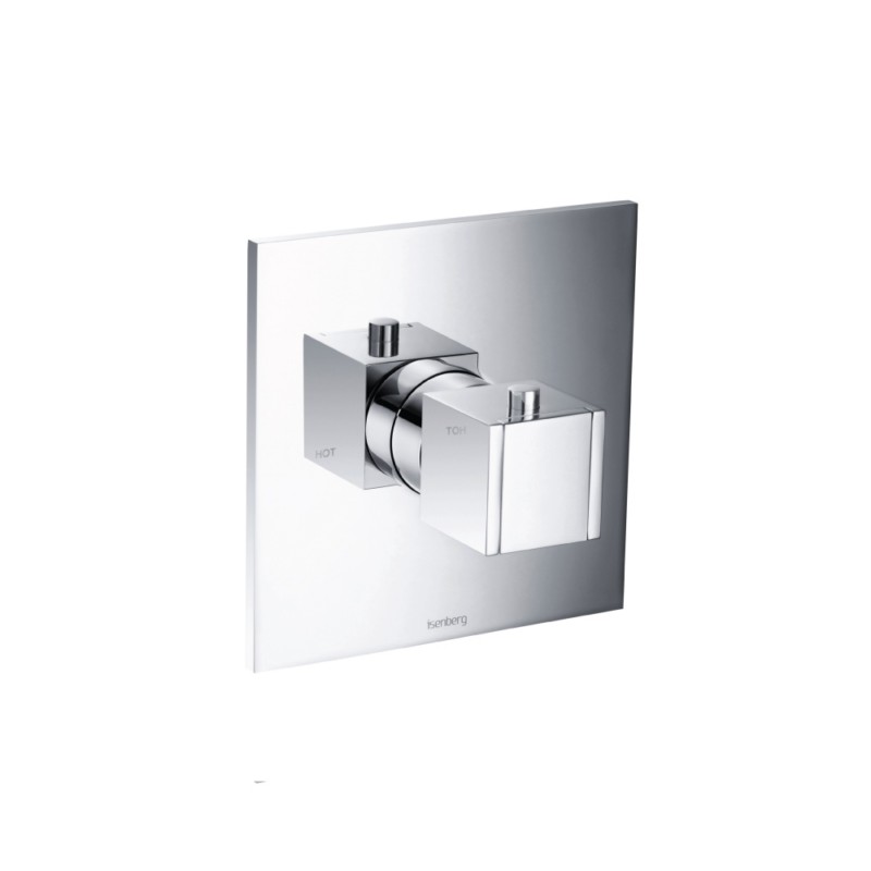 ISENBERG 150.4201CP SERIE 150 3/4 INCH THERMOSTATIC VALVE WITH TRIM IN CHROME