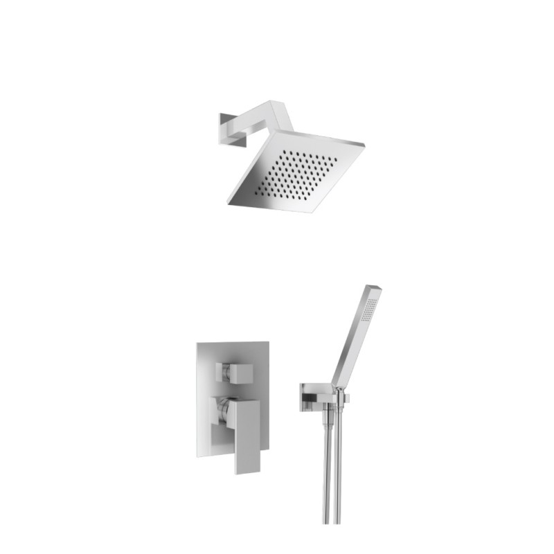 ISENBERG 160.3250 SERIE 160 TWO OUTPUT SHOWER SET WITH SHOWER HEAD AND HAND HELD