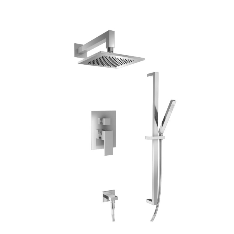 ISENBERG 160.3350 TWO OUTPUT SHOWER SET WITH SHOWER HEAD AND HAND HELD