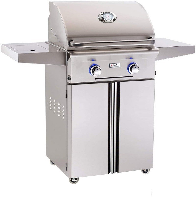 AOG 24CL L-SERIES 24 INCH GRILL WITH SIDE AND BACK BURNERS