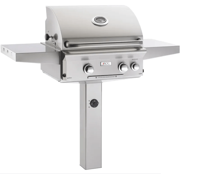 AOG 24PL-00SP L-SERIES 24 INCH GRILL WITHOUT BACK AND SIDE BURN