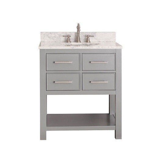 AVANITY BROOKS-V30-CG BROOKS 30 INCH VANITY ONLY